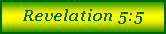 Text Box: Revelation 5:5