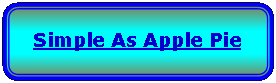 Rectangle: Rounded Corners: Simple As Apple Pie
